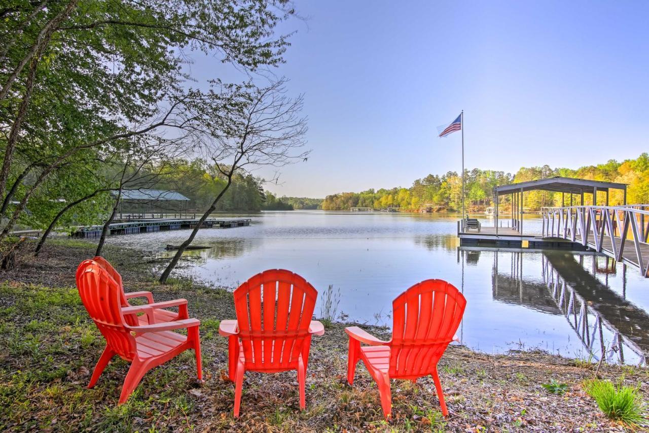 Lakefront South Carolina Abode With Deck And Boat Dock Fair Play Luaran gambar